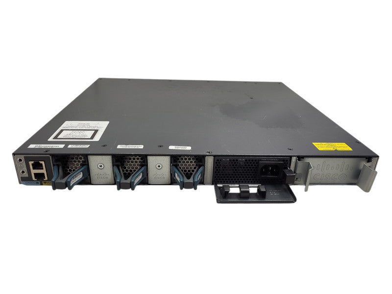 Cisco WS-C3650-24PS-S | 24-Port Gigabit PoE+ | 4x SFP, 1x PSU Network Switch $