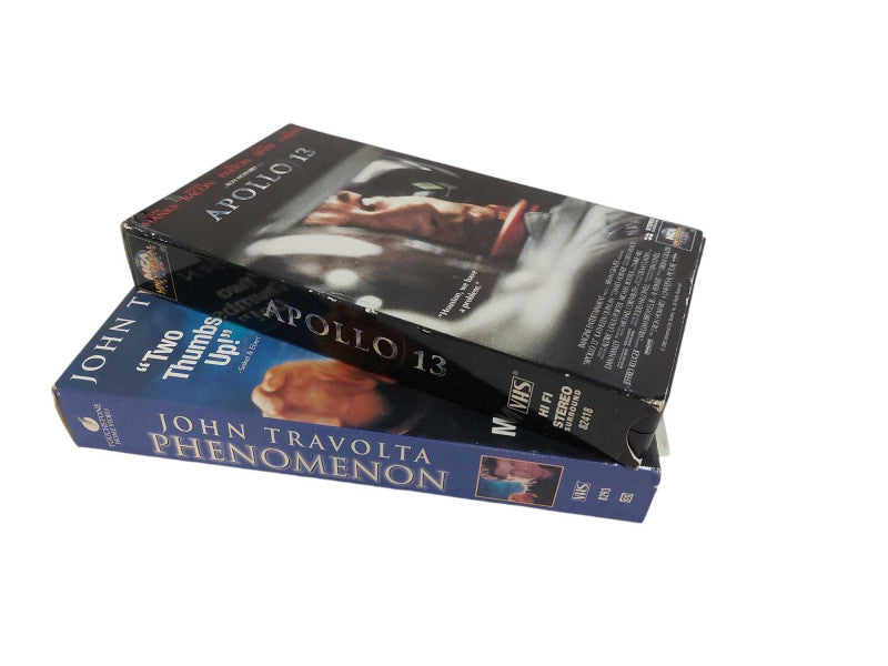 2 Vhs Tapes Bundle - Apollo 13 & Phenomenon  =