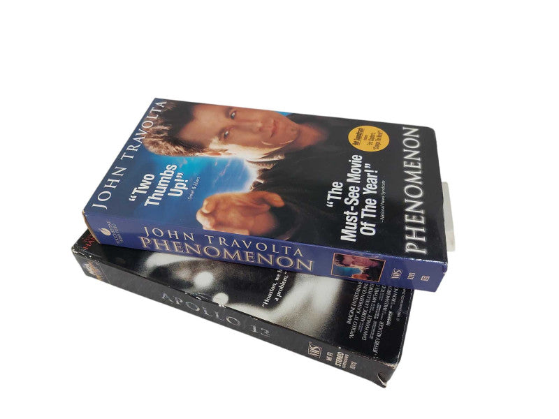 2 Vhs Tapes Bundle - Apollo 13 & Phenomenon  =