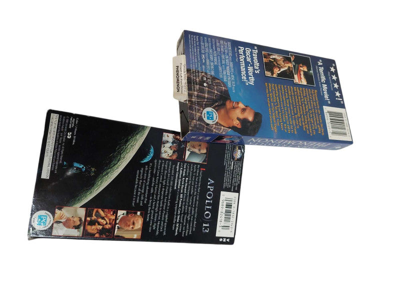 2 Vhs Tapes Bundle - Apollo 13 & Phenomenon  =