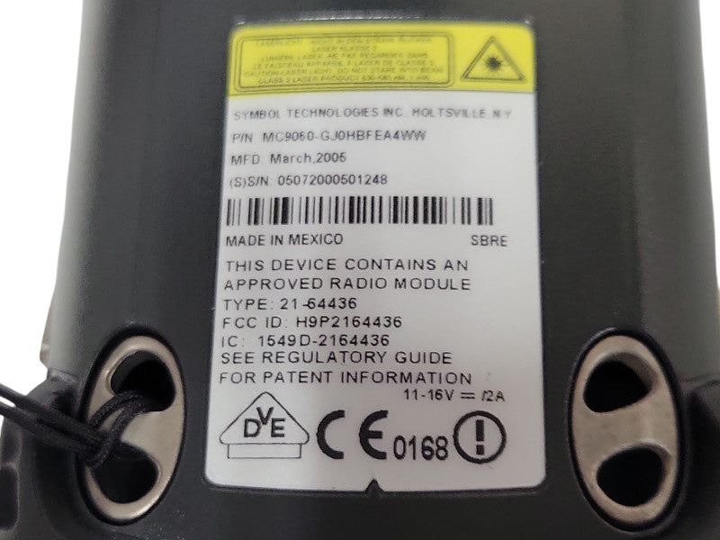 Open-Box Symbol Mobile Computer Barcode Scanner, MC9060-GJ0HBFEA4WW, READ Q_
