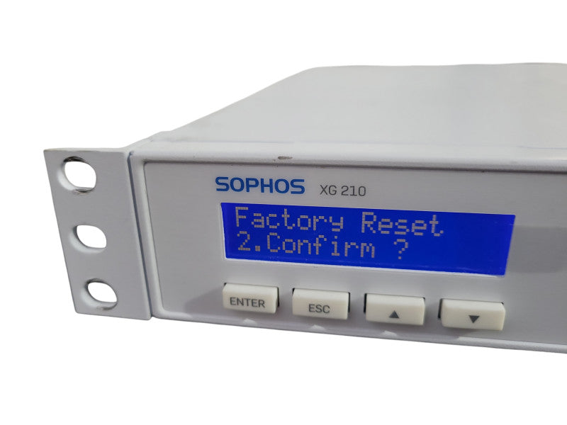 SOPHOS XG 210 REV 3 NETWORK RACKMOUNT SECURITY FIREWALL !