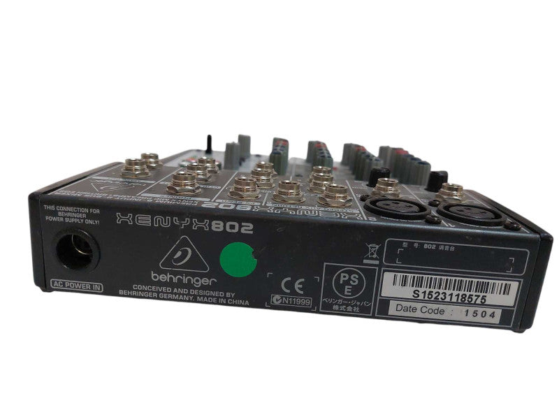 behringer XENYX802 Premium 8-input 2-bus Mixer  =