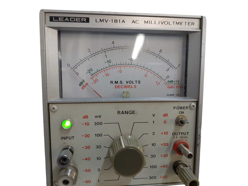 Leader LMV-181A AC MillivoltMeter  =