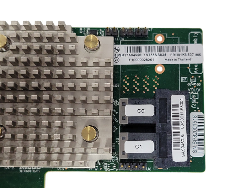 Lenovo/Avago LSI 9460-8I SATA/SAS 12Gb/s PCIe 3.0 X8 RAID CONTROLLER 01KN507 _