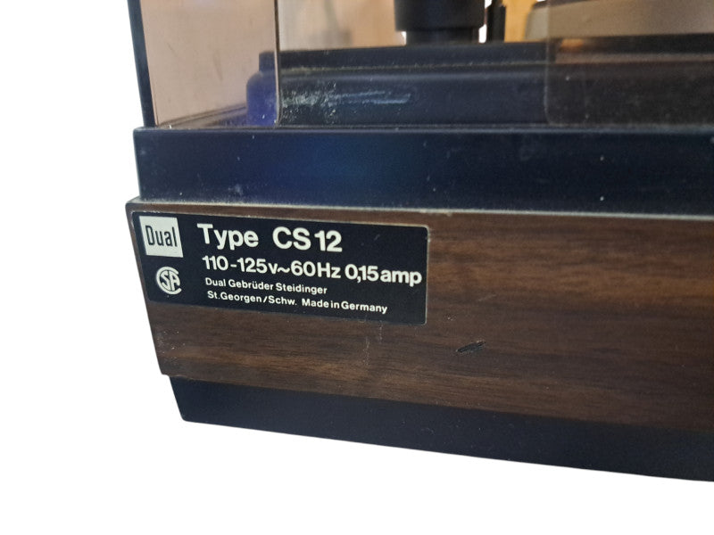 Vintage Dual CS 12 SA Turntable