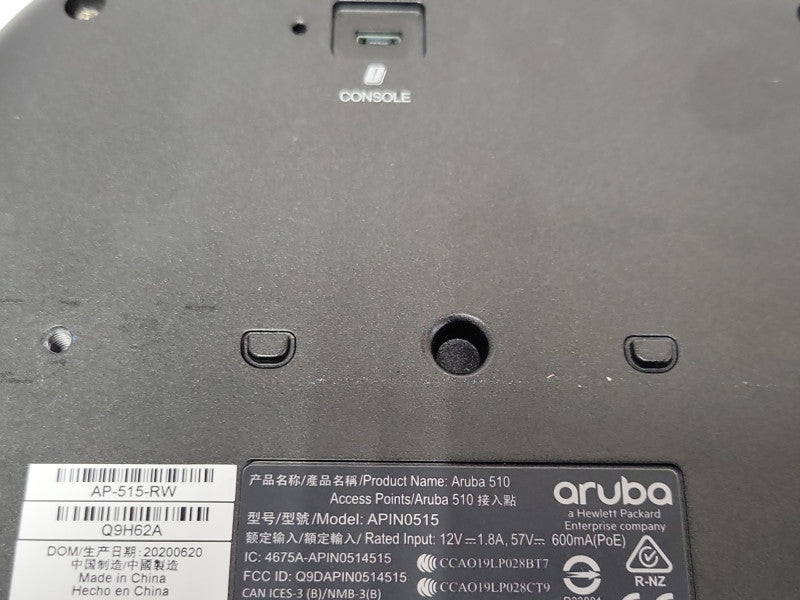 ARUBA 510 AP-515-RW APIN0515 Wireless Access Point  Q_