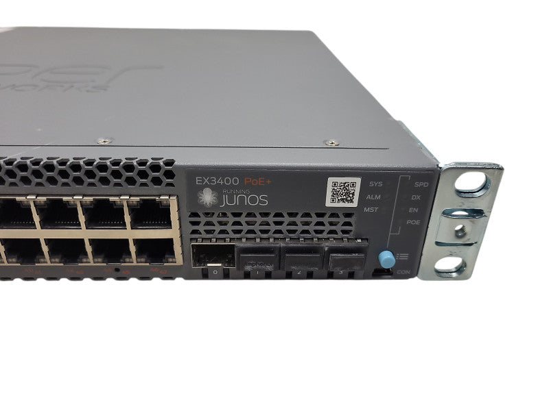 Juniper EX3400-48P | 48x 1G PoE+, 4x 10G SFP+, 2x 40G QSFP+ Network Switch READ $