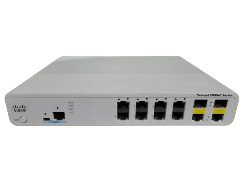 Cisco Catalyst WS-C2960C-8TC-L 8-Port PoE Switch !