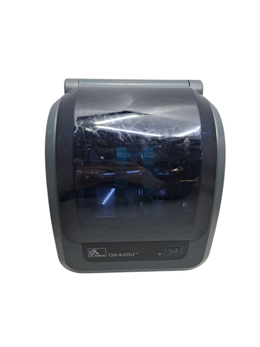 Zebra GK420d Direct Thermal Label Printer w/ Power Adapter | GK42-202510-000