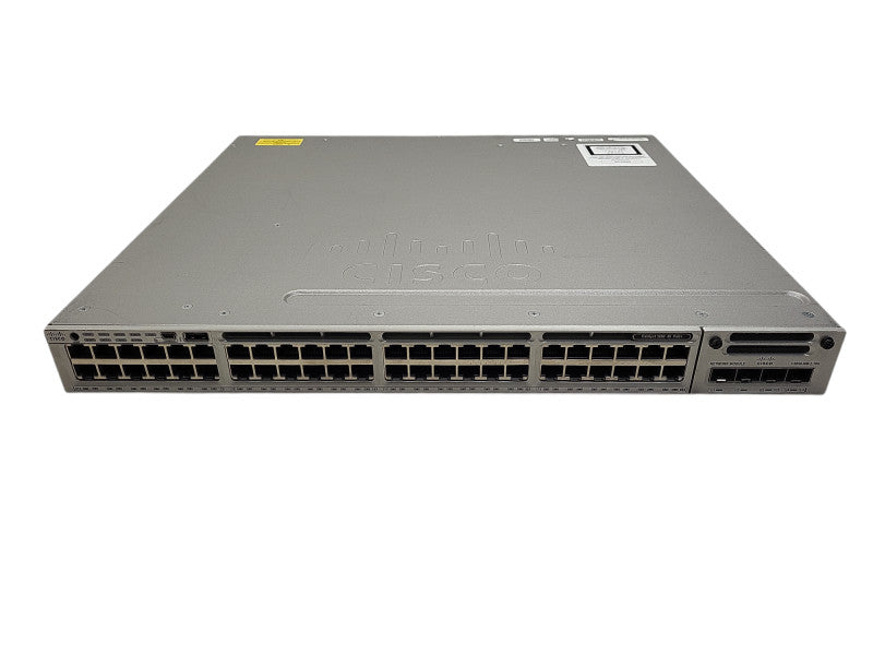 Cisco WS-C3850-48F-S 48 Port GB PoE+ 3850 Switch w/ C3850-NM-2-10G and 2x PSU READ $