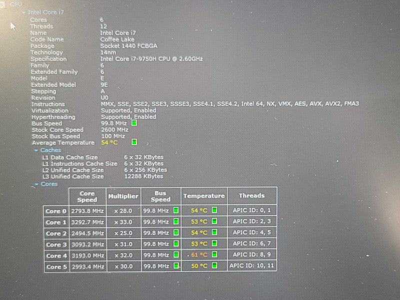 Dell Precision 7740| i7-9750H| 32GB DDR4| RTX 4000| 256GB SSD FOR PARTS Qβ Lap200