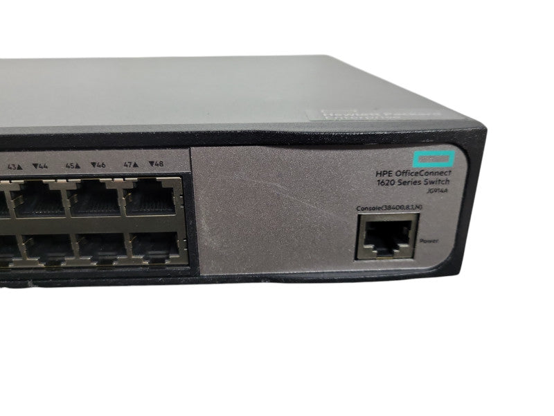 HPE OfficeConnect 1620-48G 48 Port Gigabit Switch JG914A !