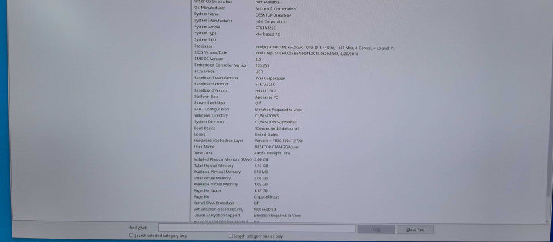 Intel Compute Stick, Intel Atom X5-Z8330 2GB RAM, 32GB Storage