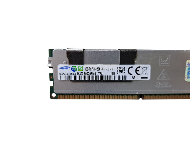 Samsung 32GB 4RX4 PC3L-8500R | DDR3 Server Memory w/ Heatsink Q