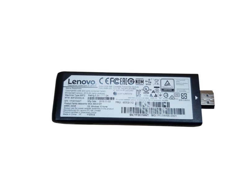 Lenovo Ideacentre Stick 400-01IBY, Intel, 2GB RAM, 32GB Storage, Wi-Fi