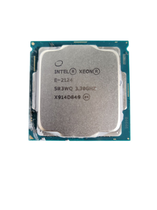 Intel Xeon E-2124 CPU SR3WQ 3.30 GHz Quad Core 8 MB Processor !