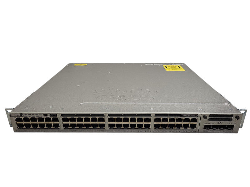 Cisco WS-C3850-48F-S 48 Port GB PoE+ 3850 Switch w/ C3850-NM-2-10G  $