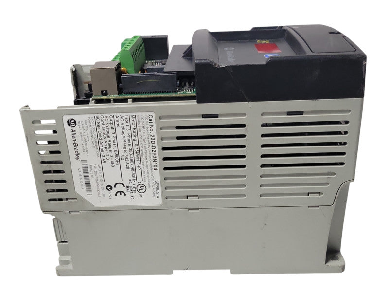 ALLEN BRADLEY 22D-D2P3N104 VFD 1HP 480VAC PowerFlex, READ _