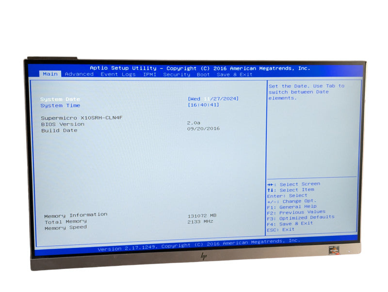Supermicro 1U CSE-813M X10SRH-CLN4F Intel Xeon E5-2620 v4 @ 2.10Ghz 128GB RAM -