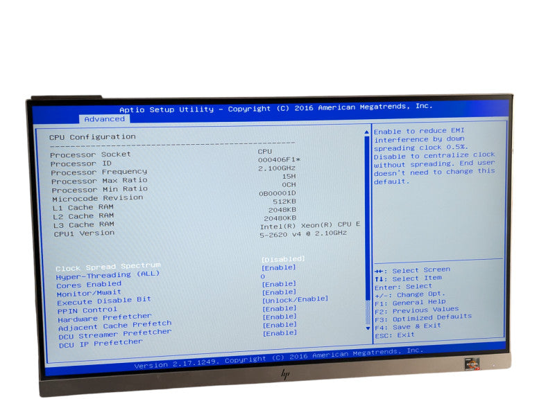 Supermicro 1U CSE-813M X10SRH-CLN4F Intel Xeon E5-2620 v4 @ 2.10Ghz 128GB RAM -