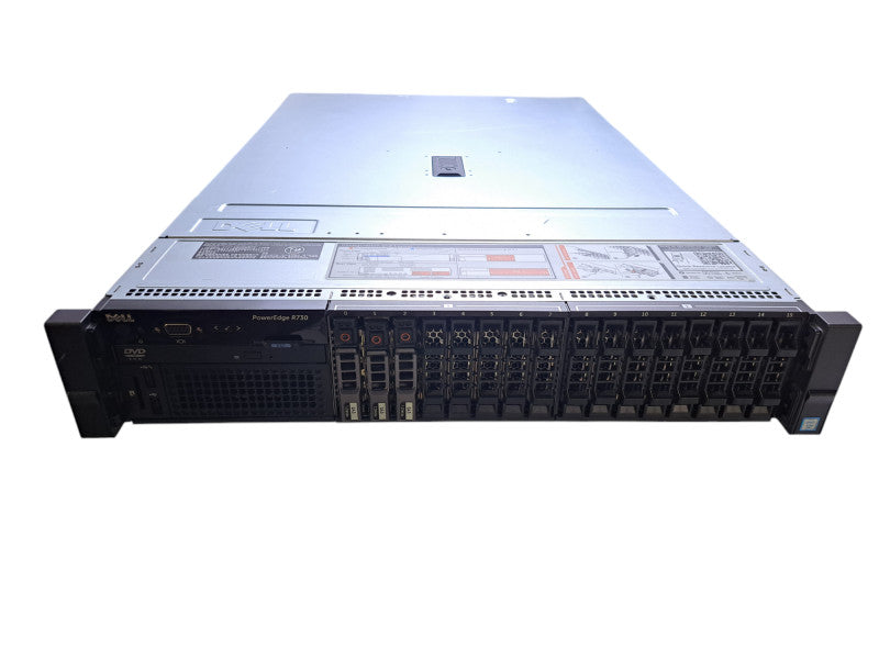 Dell R730 2U 16x 2.5" | 2x Xeon E5-2680 v3 @2.50GHz 12C, 32GB DDR4, H330 Mini