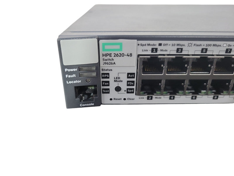 HPE 2620-48 Switch J9626A  !