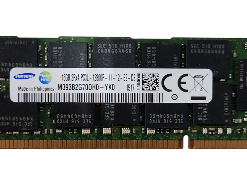 Samsung 16GB 2Rx4 PC3L-12800R | DDR3 | Server Memory Q