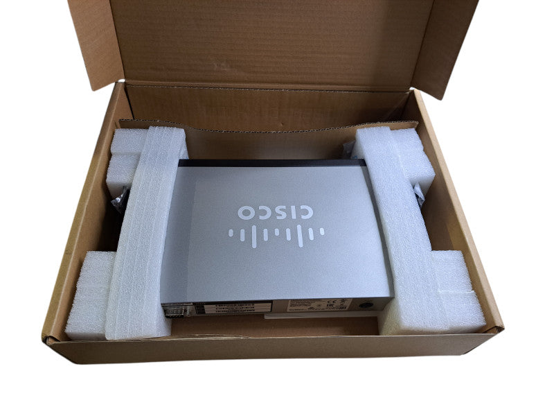 (New Open Box) Cisco SG300-10PP-K9 | 10-Port Gigabit PoE+ Managed Switch