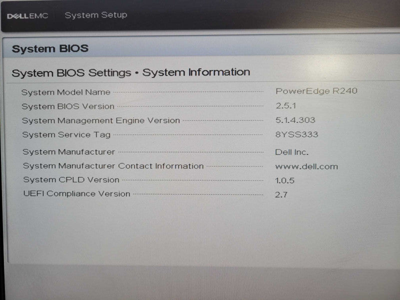 Dell PowerEdge R240 1U Server Xeon E-2278G @ 3.4GHz 64GB RAM PERC 3.5" H330 !