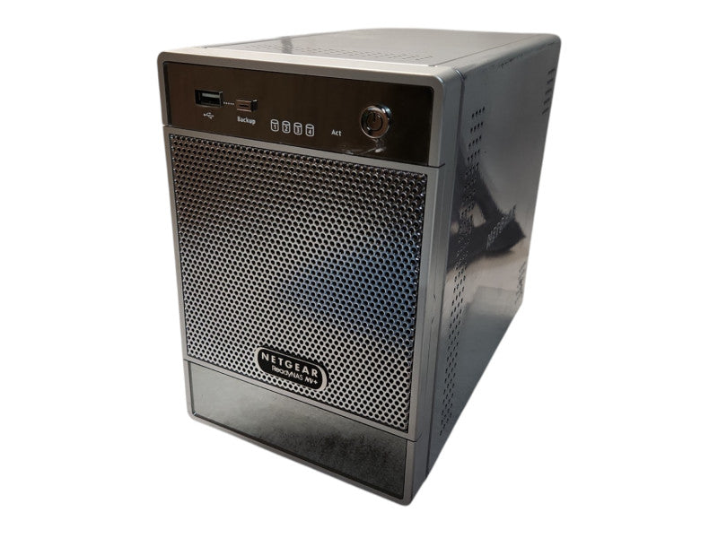 Netgear ReadyNAS NV+ RND4000 4-Bay Network Storage, No HDD, No Caddies, READ