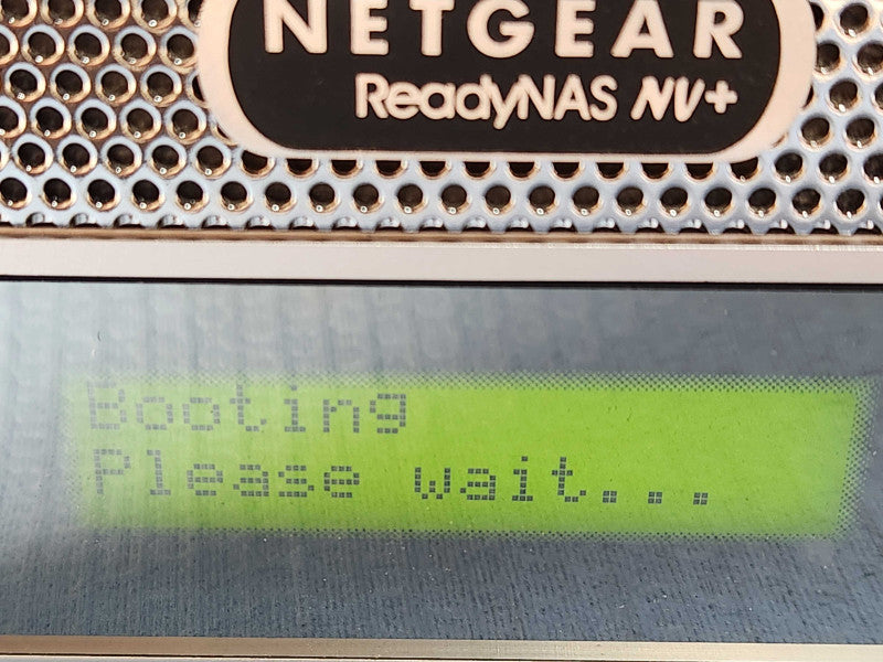Netgear ReadyNAS NV+ RND4000 4-Bay Network Storage, No HDD, No Caddies, READ