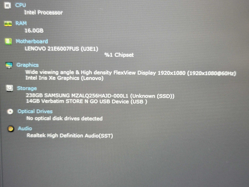 Lenovo ThinkPad E15 Gen 4| i5-1235U| 16GB DDR4| 256GB SSD READ β Lap200