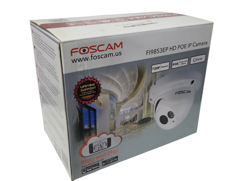 Foscam FI9853EP HD PoE IP Camera, READ _