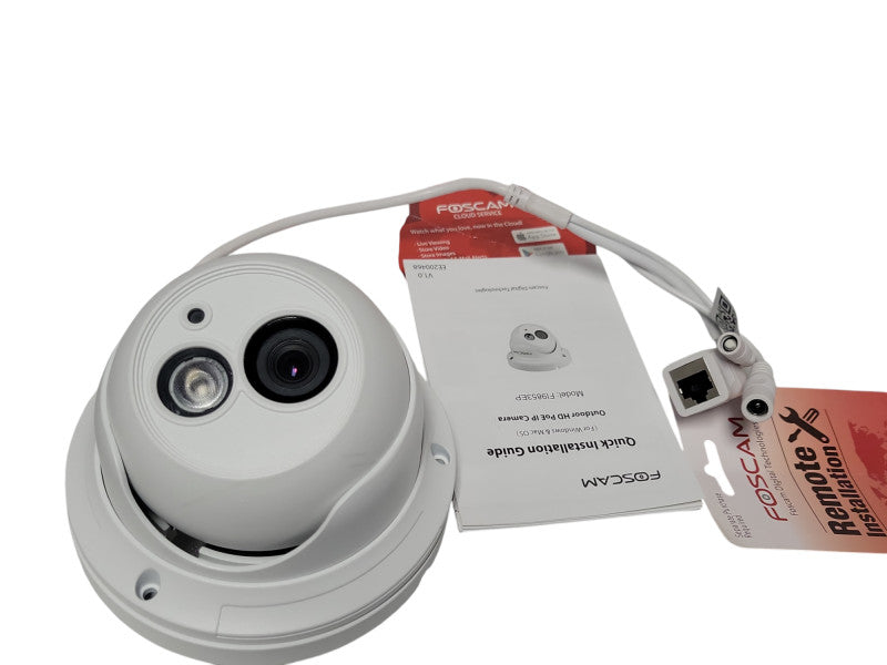 Foscam FI9853EP HD PoE IP Camera, READ _