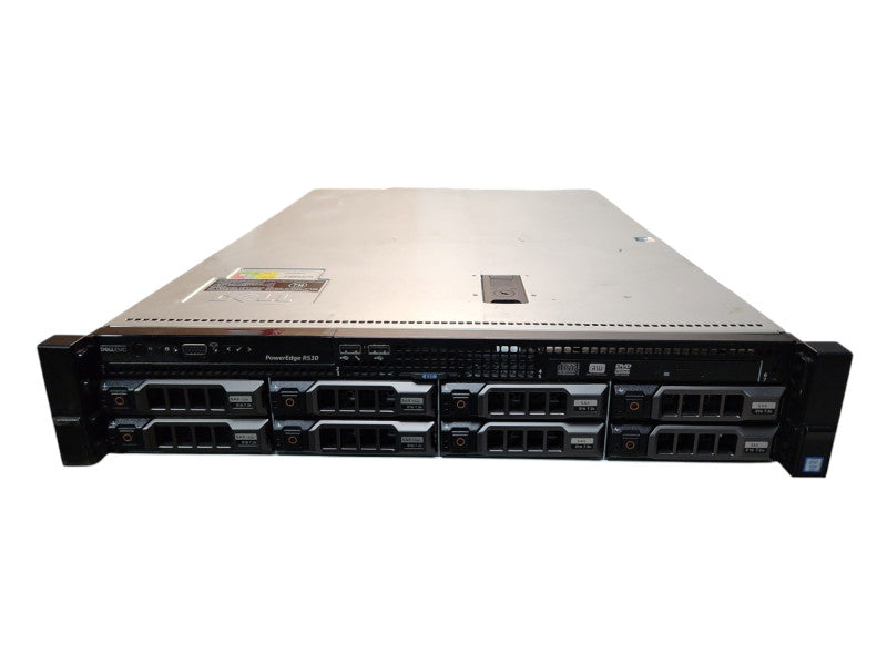 DELL R530 2U 8x3.5", Xeon E5-2623 v3 3.00GHz, 48GB DDR4, PERC H730P, 2x PSU