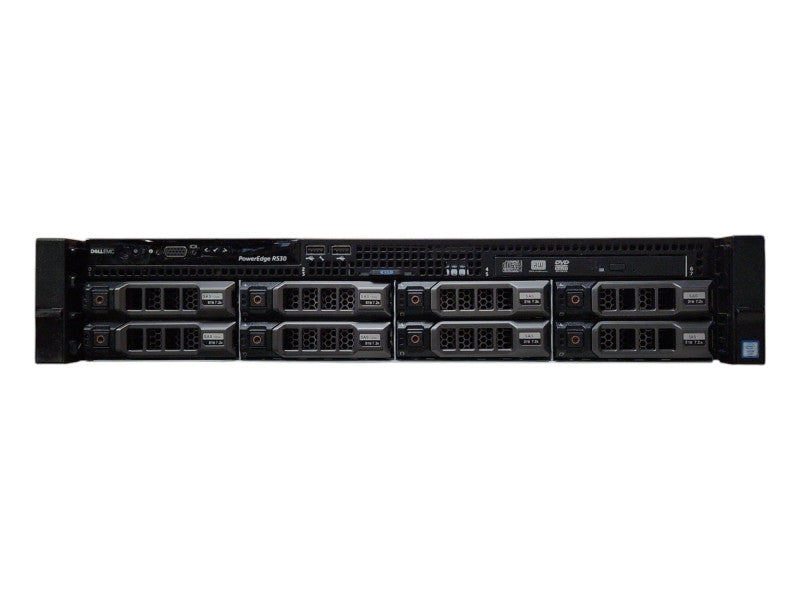 DELL R530 2U 8x3.5", Xeon E5-2623 v3 3.00GHz, 48GB DDR4, PERC H730P, 2x PSU