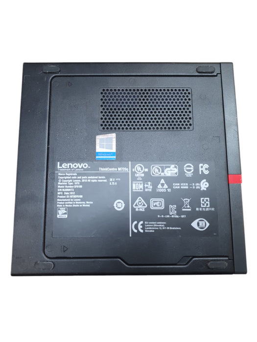 Lenovo ThinkCentre USFF M720q Intel i7-8700T @ 2.40GHZ 16GB RAM Q