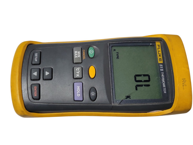 Fluke 51 II Digital Thermometer, READ _