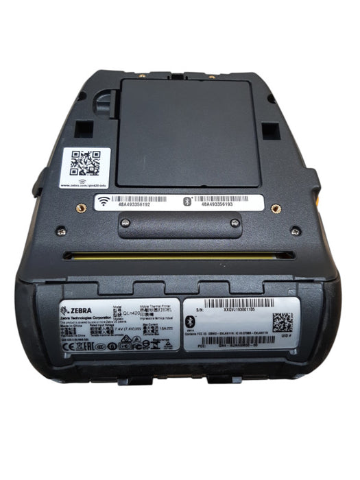 Zebra QLn420 Mobile Thermal Printer, Bluetooth, Wi-Fi