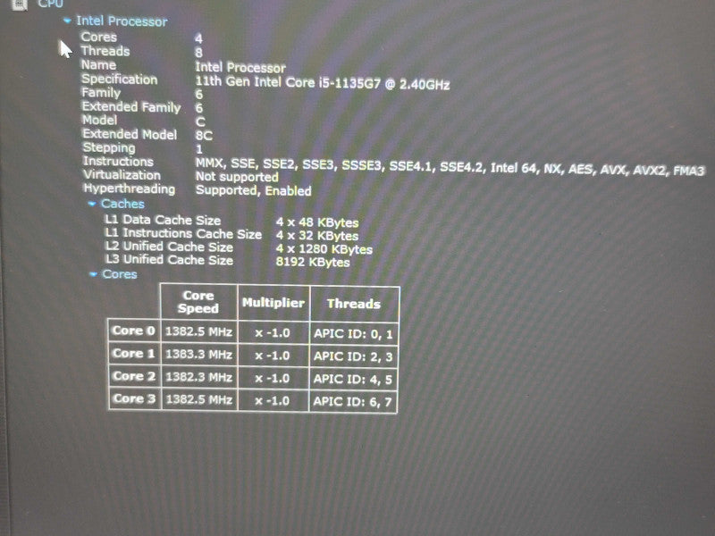 Dell Latitude 3420| i5-1135G7| 16GB DDR4| 256GB SSD READ Qβ Lap200