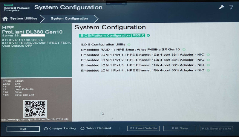 HP DL380 Gen10 2U 16x 2.5", 2x Xeon Silver 4114 2.20GHz, 128GB RAM, 2x2TB SAS