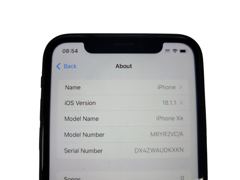 Apple iPhone XR - 64GB - Space Gray [A1984] (