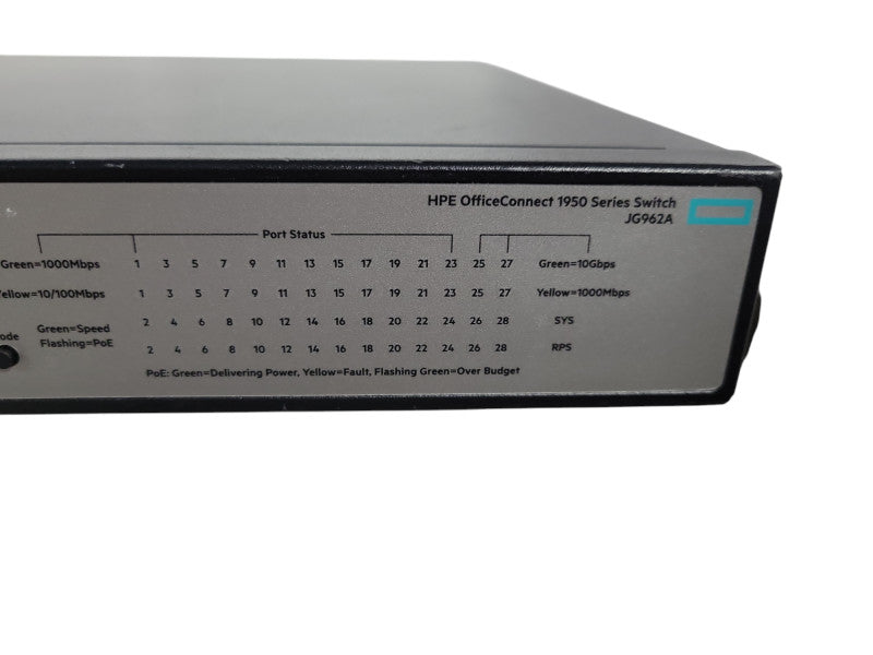 HPE OfficeConnect 1950-24G-2SFP+ 2XGT PoE+ 24Port Gigabit Switch JG962A !