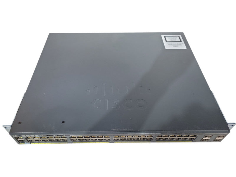 Cisco WS-C2960X-48LPS-L V01 | 48-Port Gigabit PoE+ 370W Switch | 4x SFP  !