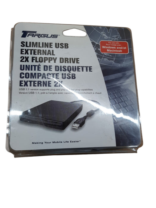 New Targus Slimline USB External Floppy Drive