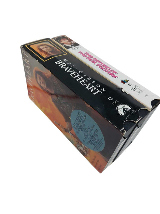 Bundle of 2 VHS Movies Braveheart & Return of the Pink Panther  =