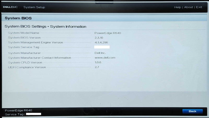 Dell PE R640 1U Server BareBone w/ 2x Heatsink, 2x 1100W PSU, No CPU, No RAM