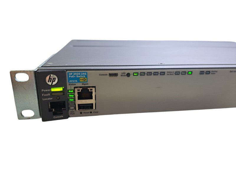 HP 2920-24G PoE+ J9727A | 24-Port Gigabit PoE+, 4x SFP Network Switch