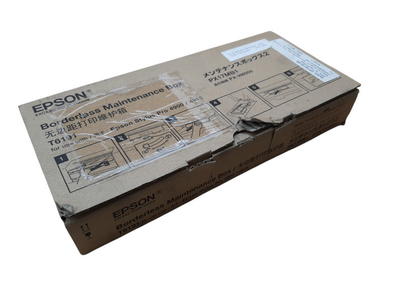 Epson Borderless Maintenance Box T6191 for10 Stylus Pro 4900/49